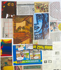 Paper Clippings from Magazines and Newspapers (Large) Pl7